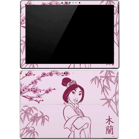 Disney Mulan Character Art Surface Pro 4 Skin